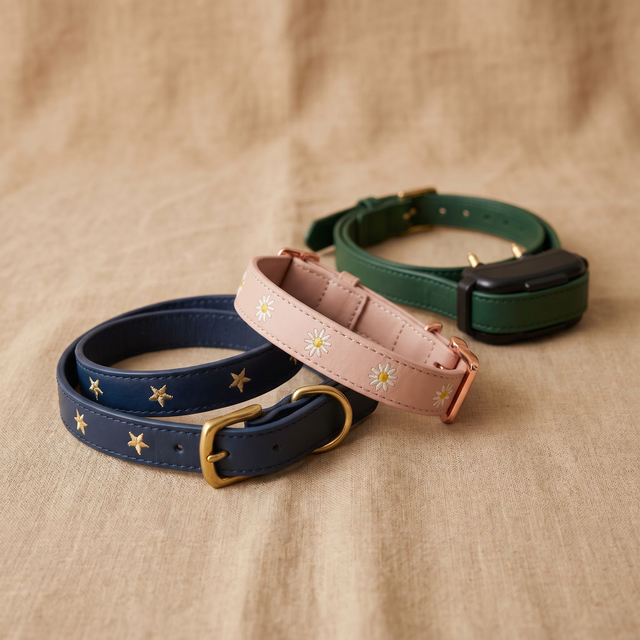 Collier chien - chien étoilé